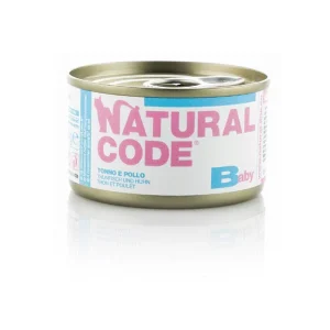 Natural Code Baby Tonno e Pollo 85g Umido per Gatti