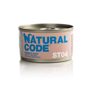 Natural Code ST04 Tonno e Alici 85g Umido per Gatti Sterilizzati