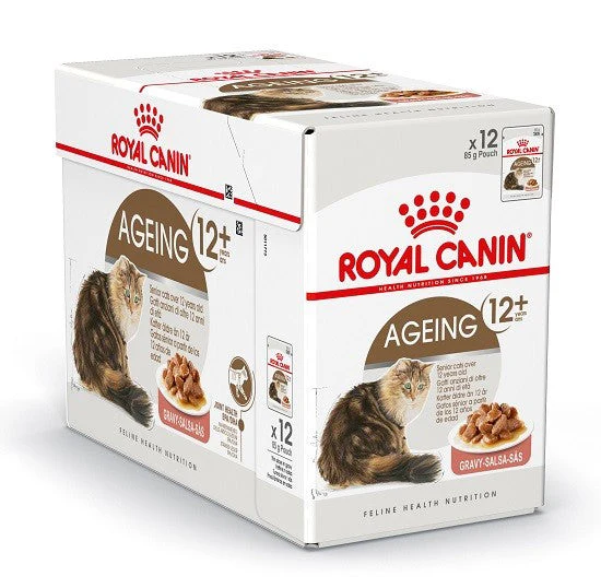 12x85g Royal Canin Ageing 12+ in Salsa - Umido per Gatti - immagine 2