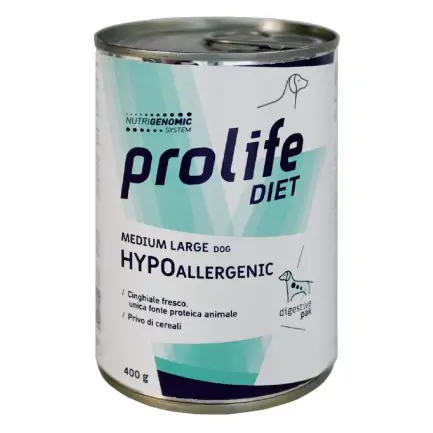 Prolife Diet Medium/Large Hypoallergenic 400g - Cibo Umido per Cani - immagine 2