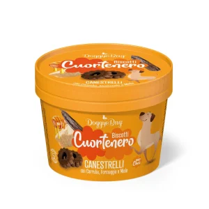 Biscotti per Cane - DoggyeBag Cuortenero Canestrelli Carrube Formaggio e Miele 150g