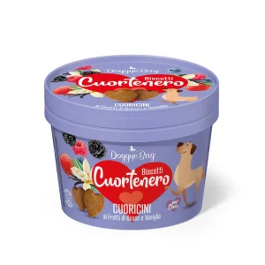 Biscotti per Cane - DoggyeBag Cuortenero Canestrelli Frutti di Bosco e Vaniglia 150g