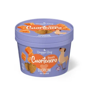 Biscotti per Cane - DoggyeBag Cuortenero Canestrelli Salmone 150g