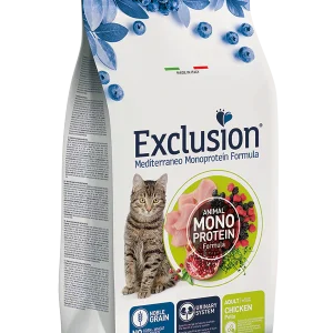 Exclusion Adult Pollo 300g - Crocchette per Gatti Monoproteiche