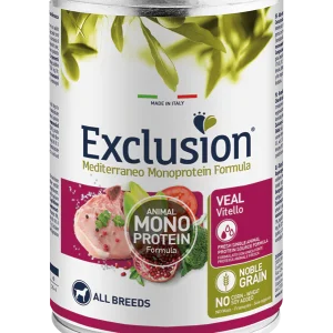 Exclusion Adult Vitello 400g - Cibo Umido per Cani Monoproteico