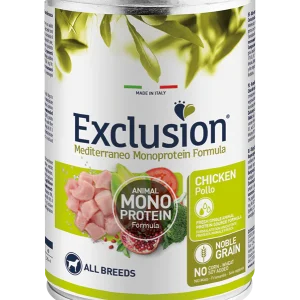 Exclusion Adult Pollo 400g - Cibo Umido per Cani Monoproteico