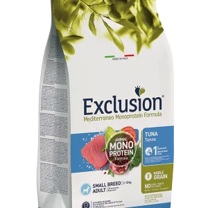 Exclusion Small Breed Adult Tonno 7kg - Crocchette per Cani Monoproteiche