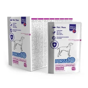 12x100g Forza10 Hypoallergenic Active Pesce - Umido Cane