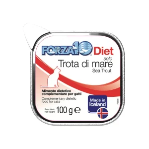 Forza10 Solo Trota di Mare 100g - Cibo Umido per Gatti