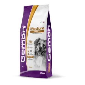 Gemon Medium Adult con Pollo e Riso 15kg - Crocchette per Cani