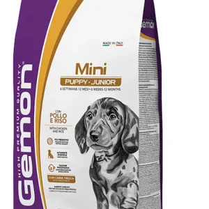 Gemon Mini Puppy & Junior con Pollo e Riso 3kg