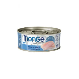 Monge Supreme Adulto Tonno con Orata 80g - Cibo Umido per Gatti