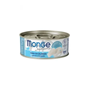 Monge Supreme Sterilised Tonno e Calamari 80g