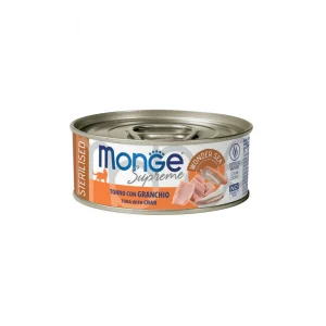Monge Supreme Sterilised Tonno e Granchio 80g