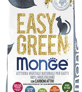 Monge Easy Green con Carbone Attivo 3,8kg - Lettiera da WC