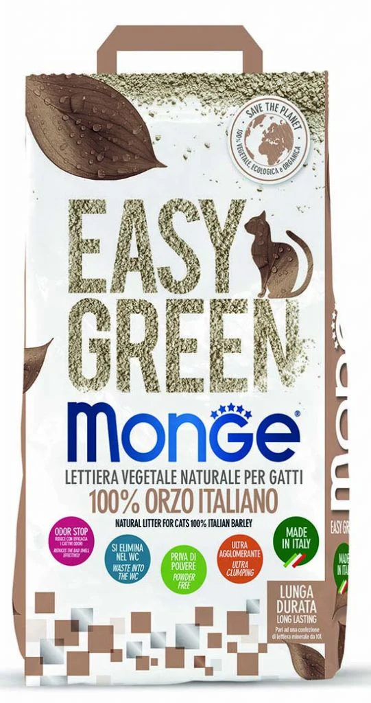 Monge Easy Green Orzo 3,8kg - Lettiera da WC Ecologica - immagine 2