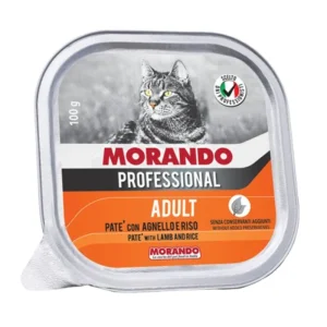 Morando Professional Patè Gatto Adult con Agnello e Riso