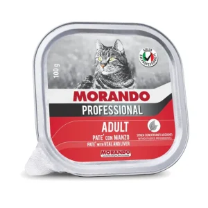 Morando Professional Patè Gatto Adult con Manzo