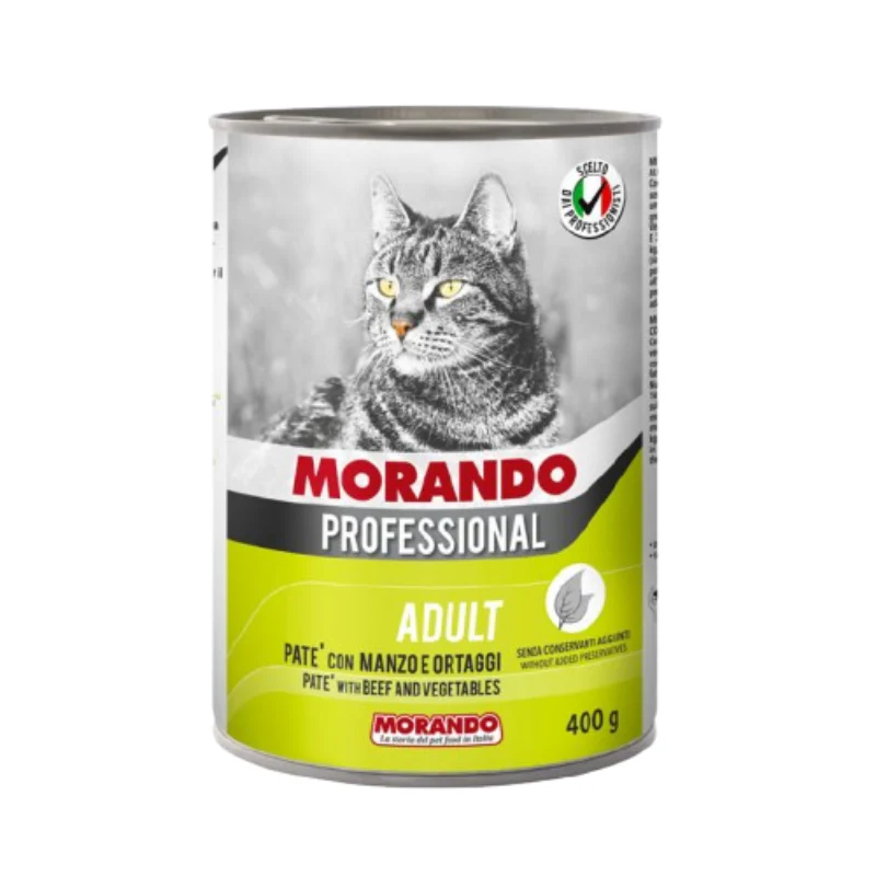 Morando Professional Patè Gatto Adult con Manzo e Ortaggi - immagine 2