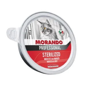 Morando Professional Umido Gatto Sterilizzato con Manzo