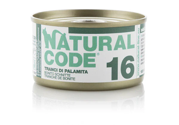 Natural Code 16 Tranci di Palamita 85g Umido per Gatti - immagine 2