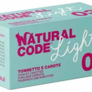 Natural Code 03 Light Tonnetto e Carote 4x70g Umido per Gatti