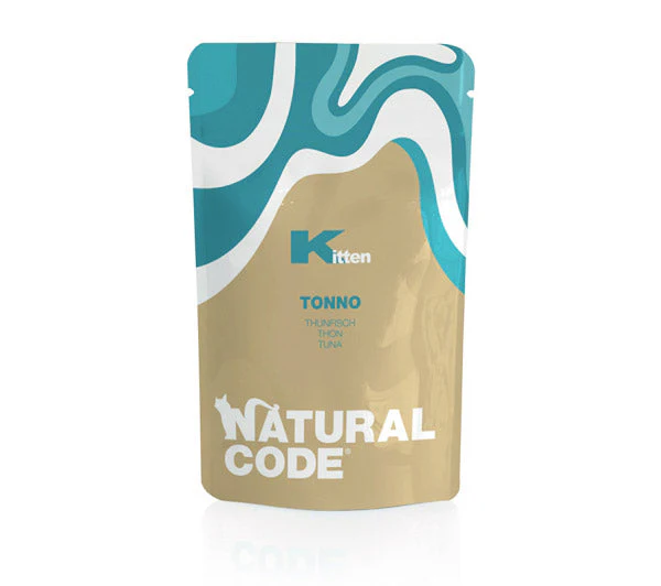 Natural Code Kitten Tonno 70g Umido per Gatti Cuccioli - immagine 2