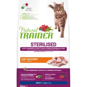 Natural Trainer Adult Sterilised Tacchino 10kg