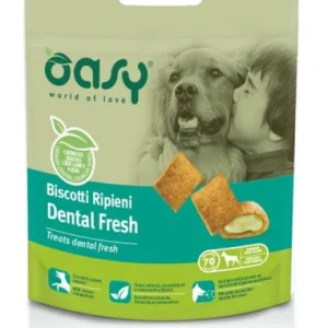 Oasy Biscotti Ripieni Dental Fresh - Snack per Cani