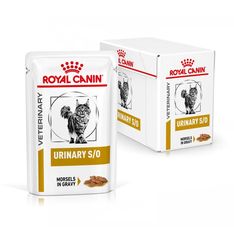 12x85g Royal Canin Urinary S/O in Salsa - Cibo Umido per Gatti - immagine 2