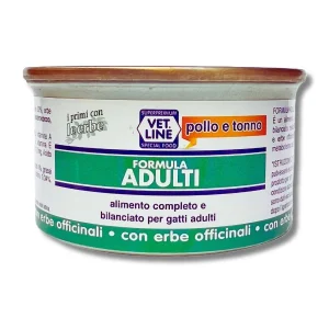 Vetline ADULTI POLLO E TONNO 85GR