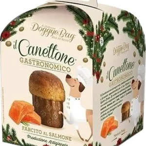 DoggyeBag Canettone per Cani Gastronomico al Salmone 125 gr