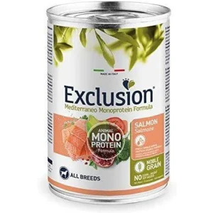 Exclusion Adult Salmone 400g - Cibo Umido per Cani Monoproteico
