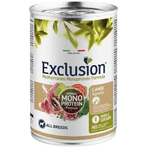 Exclusion Adult Agnello 400g - Cibo Umido per Cani Monoproteico