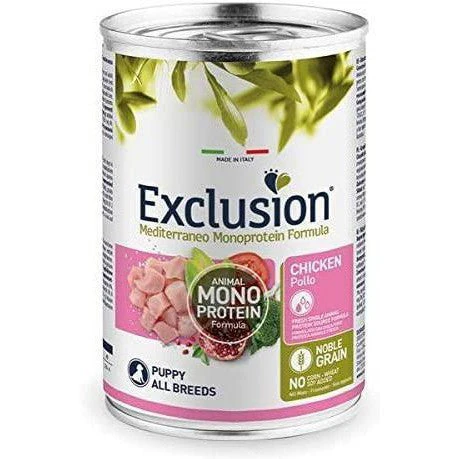 Exclusion Puppy Pollo 400g - Cibo Umido per Cani Monoproteico - immagine 2