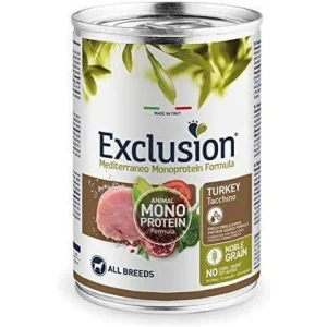Exclusion Adult Tacchino 400g - Cibo Umido per Cani Monoproteico