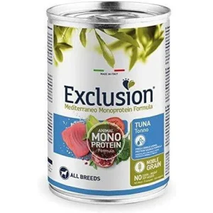 Exclusion Adult Tonno 400g - Cibo Umido per Cani Monoproteico