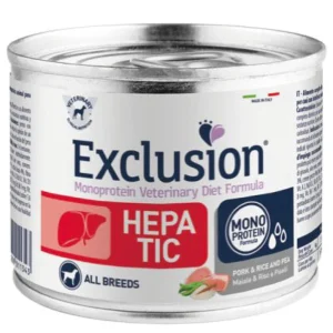 Exclusion Hepatic 200g - Cibo Umido per Cani