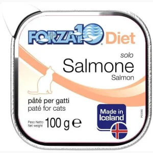 Forza10 Solo Salmone 100g - Cibo Umido per Gatti