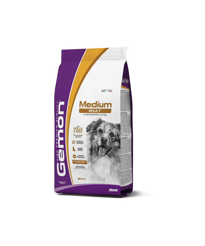 Gemon Mini Adult con Pollo e Riso 3 Kg - immagine 2