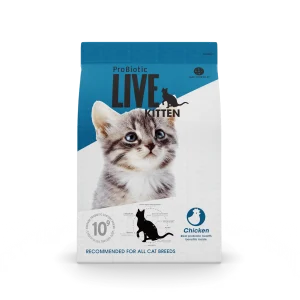 Live Cat ProBiotic Kitten 2kg Crocchette per Gattino