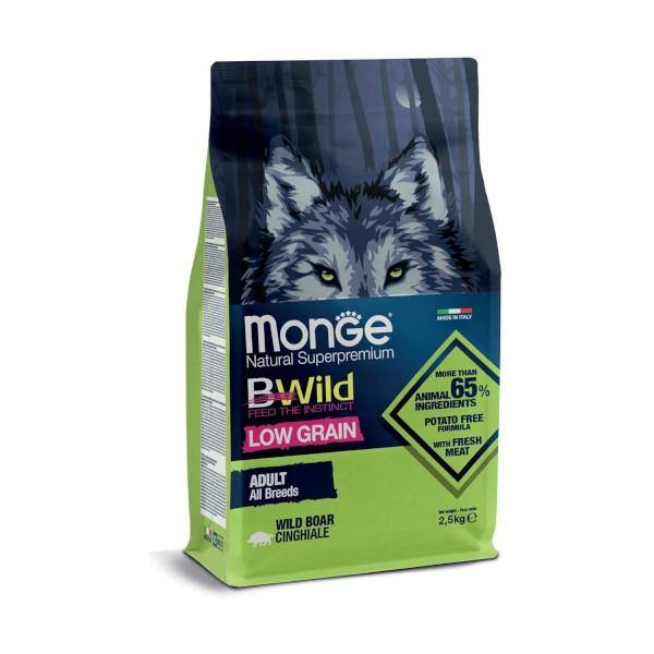 Monge BWild Low Grain Adult Cinghiale 2,5kg - immagine 2