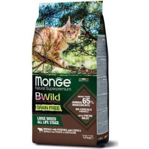 Monge BWild Grain Free Large Breed Bufalo con Patate e Lenticchie 1,5kg