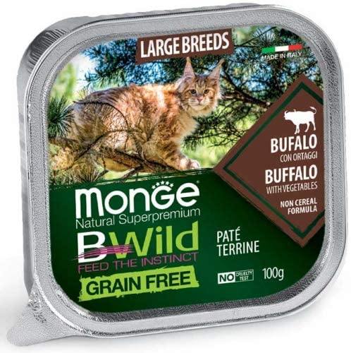Monge BWild Grain Free Large Breed Bufalo con Ortaggi 100g - Cane - immagine 2