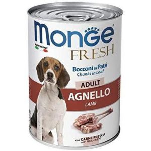 Monge Fresh Adult con Agnello 400g - Cibo Umido per Cani