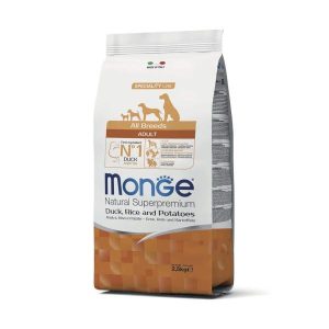 Monge Adult Anatra, Riso e Patate 2,5 kg