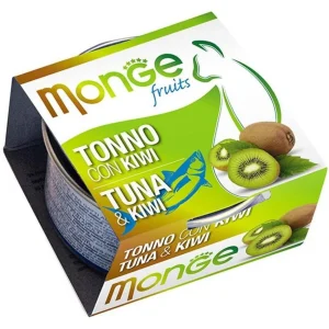 Monge Fruits Tonno con Kiwi 80g - Cibo Umido per Gatti