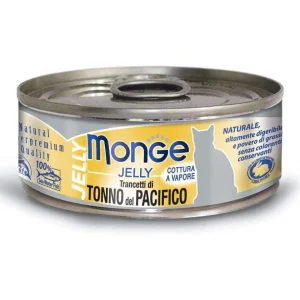Monge Tonno del Pacifico 80g - Cibo Umido per Gatti