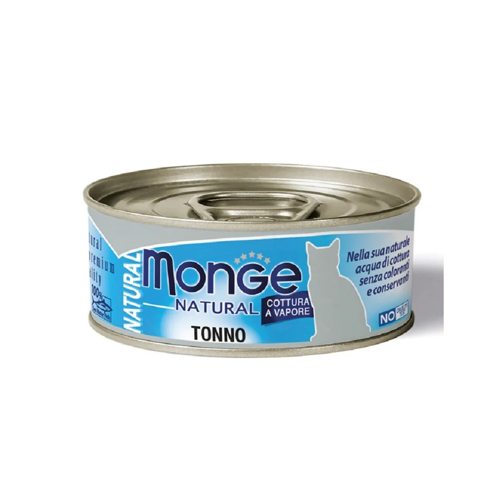 Monge Natural Tonno 80g - Cibo Umido per Gatti - immagine 2
