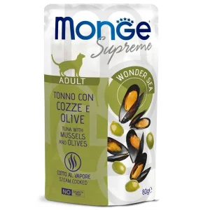 Monge Supreme Tonno con Cozze 80g